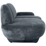 Oblak Sofa, Gray-Furniture - Sofas-High Fashion Home