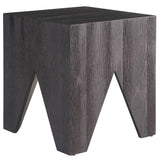 Obsidian End Table, Obsidian-Furniture - Accent Tables-High Fashion Home