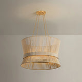 Ocean Hill Pendant, Vintage Gold Leaf