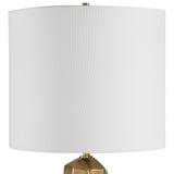 Octavio Table Lamp, Gold Leaf
