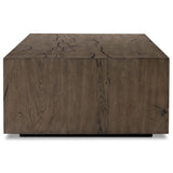 Odell Rectangular Coffee Table, Grey Reclaimed French Oak