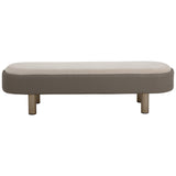 Odella Bench, Meg Taupe/Porcini Taupe