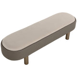 Odella Bench, Meg Taupe/Porcini Taupe