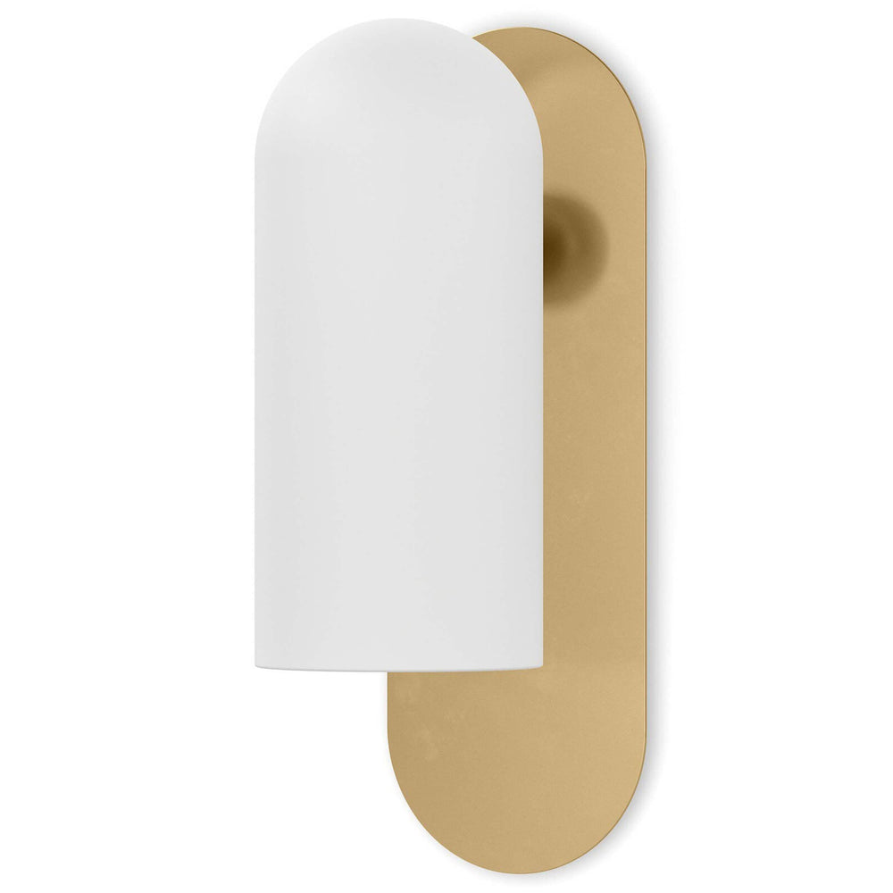 Odyssey Sconce, Burnished Brass-Lighting-High Fashion Home