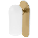 Odyssey Sconce, Burnished Brass-Lighting-High Fashion Home