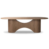Olexey Oval Dining Table, Rubbed Light Oak by Four Hands