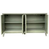 Oliver 4 Door Sideboard, Green-Furniture - Storage-High Fashion Home