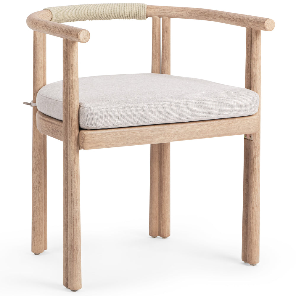 Oliver Outdoor Armchair, Butterscotch-Furniture - Outdoor-High Fashion Home