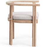 Oliver Outdoor Armchair, Butterscotch-Furniture - Outdoor-High Fashion Home