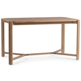 Oliver Outdoor Counter Table, Butterscotch-Furniture - Outdoor-High Fashion Home