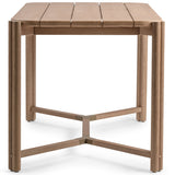Oliver Outdoor Counter Table, Butterscotch-Furniture - Outdoor-High Fashion Home