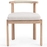 Oliver Outdoor Dining Chair, Butterscotch, Set of 2-Furniture - Outdoor-High Fashion Home