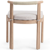 Oliver Outdoor Dining Chair, Butterscotch, Set of 2-Furniture - Outdoor-High Fashion Home