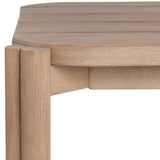 Oliver Outdoor Gathering Table, Butterscotch-Furniture - Outdoor-High Fashion Home
