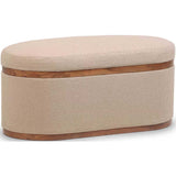 Olivier Storage Ottoman, Ivory-Furniture - Storage-High Fashion Home