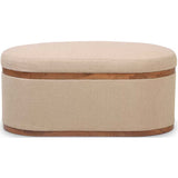 Olivier Storage Ottoman, Ivory-Furniture - Storage-High Fashion Home