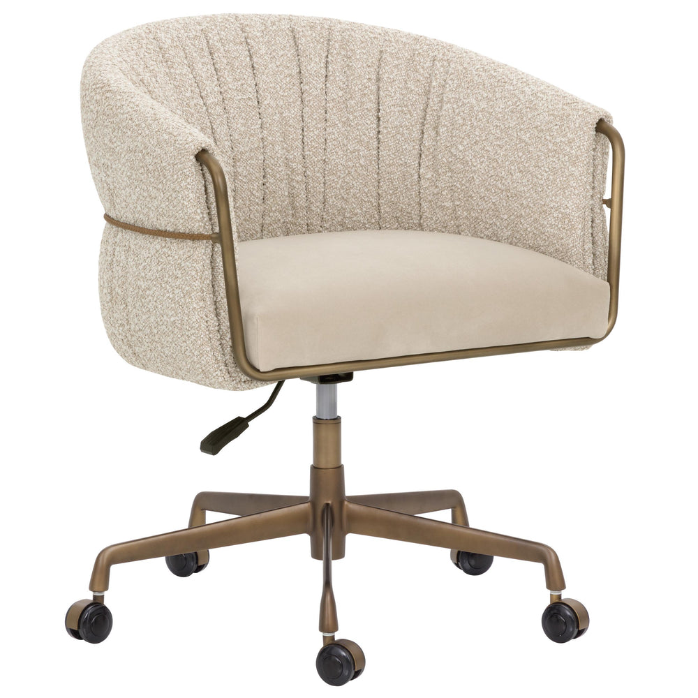 Olma Office Chair, Santa Cruz Oatmeal/Meg Taupe