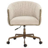 Olma Office Chair, Santa Cruz Oatmeal/Meg Taupe