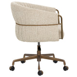 Olma Office Chair, Santa Cruz Oatmeal/Meg Taupe