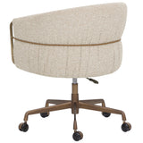 Olma Office Chair, Santa Cruz Oatmeal/Meg Taupe