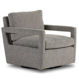 Olson Swivel Chair, Astor Ink-Furniture - Chairs-High Fashion Home