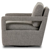 Olson Swivel Chair, Astor Ink-Furniture - Chairs-High Fashion Home
