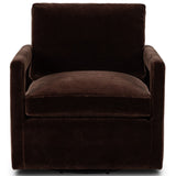 Olson Swivel Chair, Monte Chocolate by Four Hands