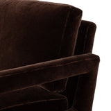 Olson Swivel Chair, Monte Chocolate by Four Hands