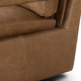 Olson Swivel Chair, Palermo Drift by Four Hands