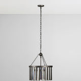 Olympia Chandelier, Pewter-Lighting-High Fashion Home