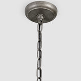 Olympia Chandelier, Pewter-Lighting-High Fashion Home