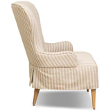 Omar Chair, Rodin Sand Amber Lewis x Four Hands