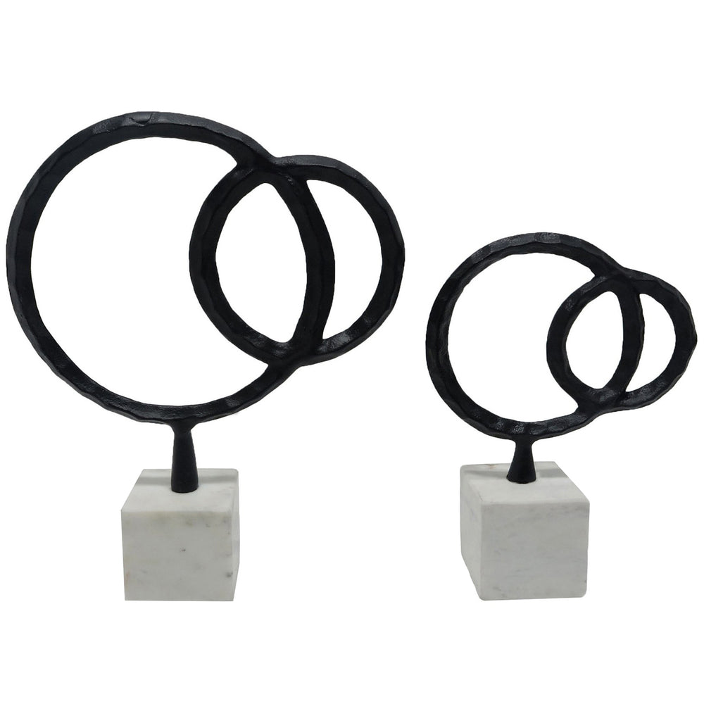 Omega Sculptures, Black-Accessories-High Fashion Home