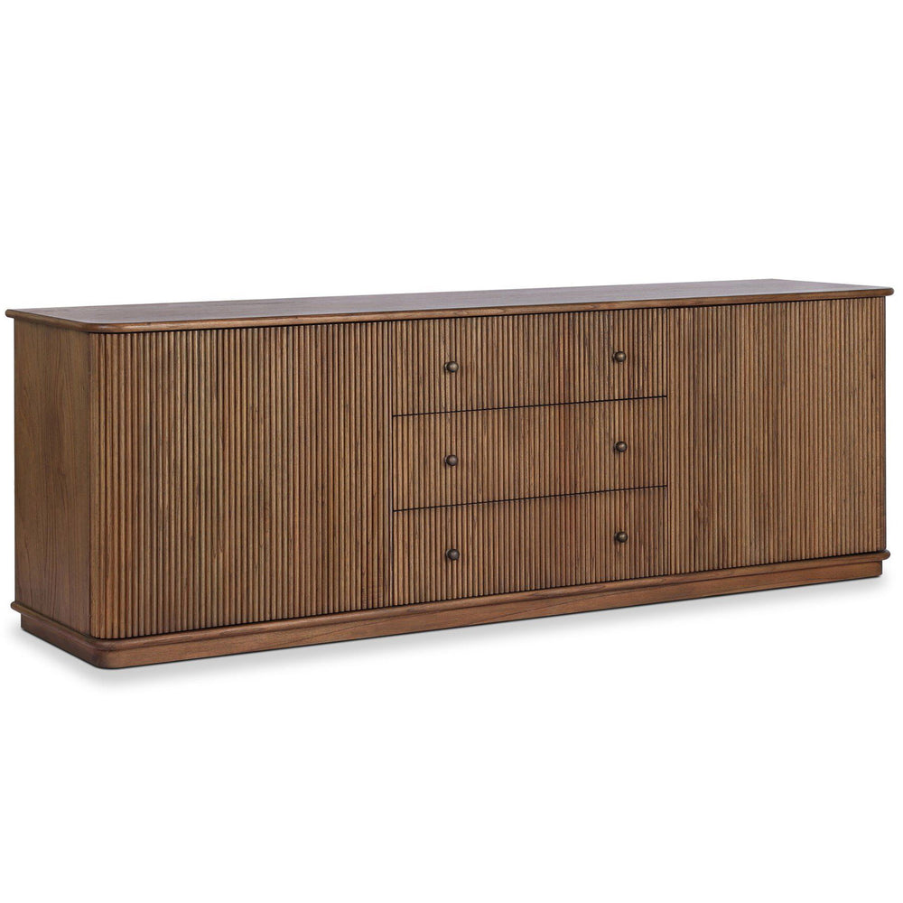 Ona Media Console, Amber by Four Hands-Furniture - Storage-High Fashion Home