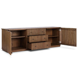 Ona Media Console, Amber by Four Hands-Furniture - Storage-High Fashion Home