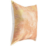 Onara Pillow, Burnt Orange/Gold-Accessories-High Fashion Home
