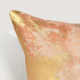 Onara Pillow, Burnt Orange/Gold-Accessories-High Fashion Home