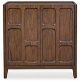 On the Block Cabinet, Dark Walnut-Furniture - Storage-High Fashion Home