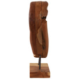 Open Heart Sculpture, Brown-Accessories-High Fashion Home