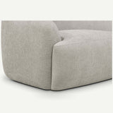 Orla Swivel Chair, Light Grey