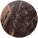 Oranda 42" Round Dining Table, Merlot Marble by Four Hands-Furniture - Dining-High Fashion Home