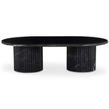 Oranda Coffee Table, Black-Furniture - Accent Tables-High Fashion Home