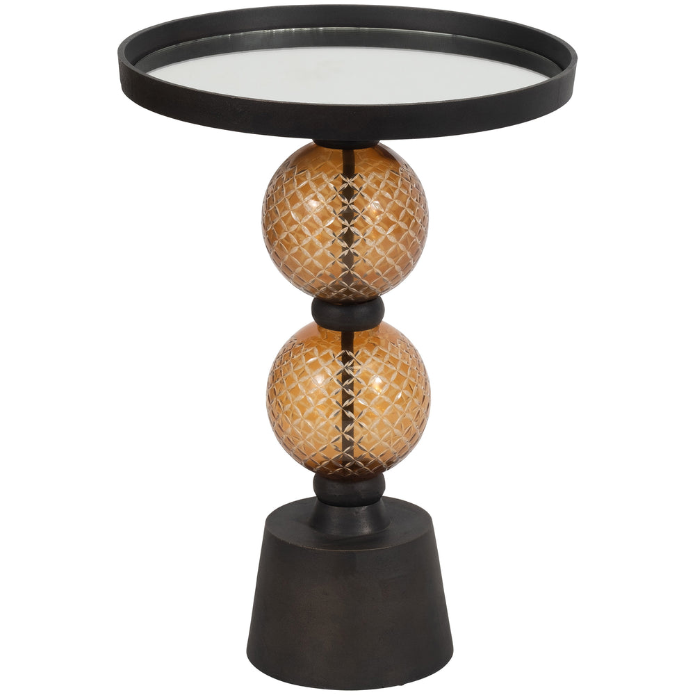Orb Side Table, Gold