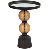 Orb Side Table, Gold