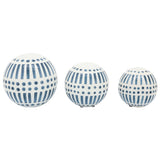 Orbs, Navy, Set of 3-Accessories-High Fashion Home