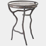 Organic Freeform Table, Bronze-Furniture - Benches-High Fashion Home