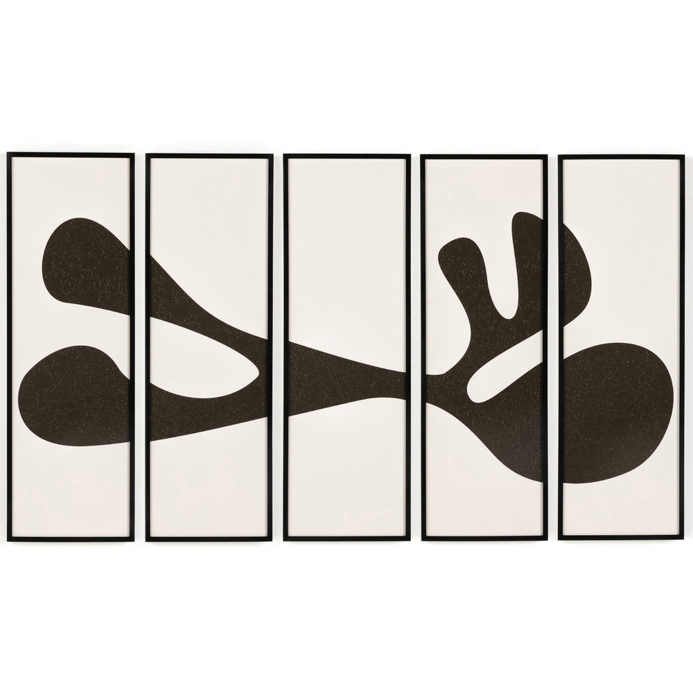 Organic Shaped I Triptych by FH Art Studio by Four Hands