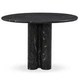 Oric Bistro Table, Black Marble by Four Hands-Furniture - Dining-High Fashion Home