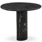 Oric Bistro Table, Black Marble by Four Hands-Furniture - Dining-High Fashion Home