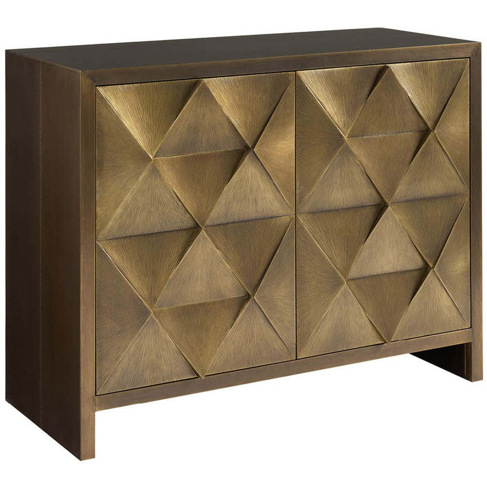Origami Chest, Aged Gold
